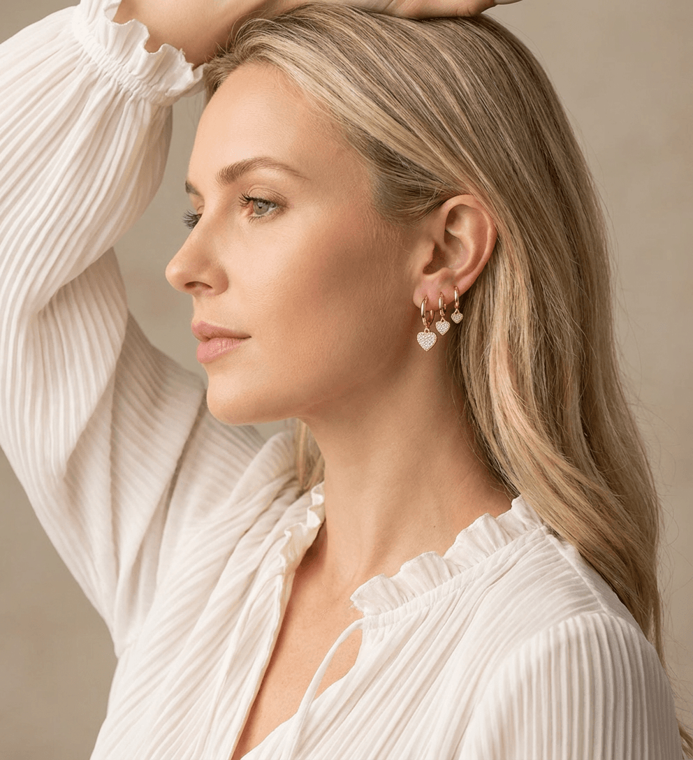 Modelo da JoiasLab exibindo alta joalheria